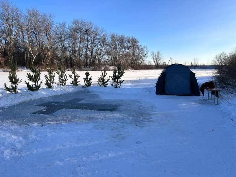 Крещение Господне в селе Липовка.