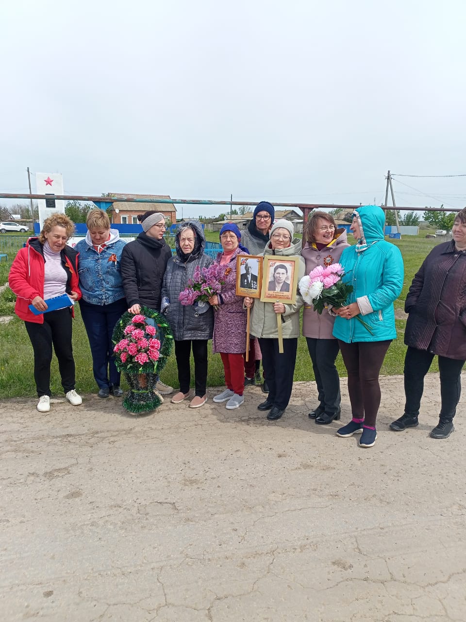 Торжественный митинг в честь Дня Победы прошёл в селе Бобово.